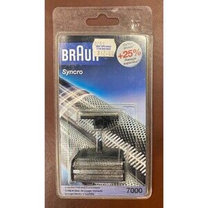 Original Braun 7000 Series Syncro & Syncro Pro Shaver Foil & Cutter Block Sealed